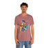 Rainbow Belly Dancer in Motion - Short Sleeve Tee